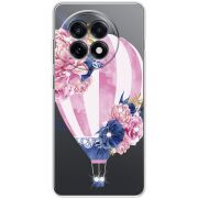 Чохол зі стразами OnePlus 13R Pink Air Baloon