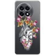 Чохол зі стразами OnePlus 13R Heart