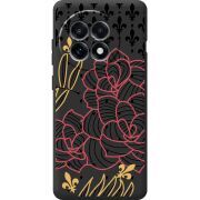 Чорний чохол BoxFace OnePlus 13R FranceFlowers