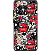 Чорний чохол BoxFace OnePlus 13R Rock Graffiti