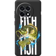Чорний чохол BoxFace OnePlus 13R Fish
