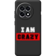 Чорний чохол BoxFace OnePlus 13R I'm Crazy