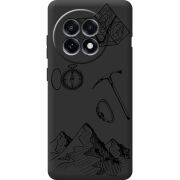 Чорний чохол BoxFace OnePlus 13R Mountains