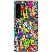 Чохол BoxFace Sony Xperia 1 IV Multicolored Inscriptions