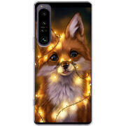 Чохол BoxFace Sony Xperia 1 IV Різдвяна лисичка