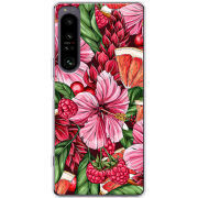 Чохол BoxFace Sony Xperia 1 IV Tropical Flowers