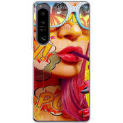 Чохол BoxFace Sony Xperia 1 IV Yellow Girl Pop Art