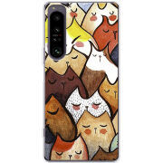 Чохол BoxFace Sony Xperia 1 IV Sleepy Cats