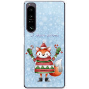 Чохол BoxFace Sony Xperia 1 IV Fox З новим роком!