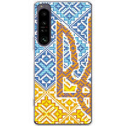 Чохол BoxFace Sony Xperia 1 IV Тризуб Вишивка