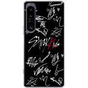 Чохол BoxFace Sony Xperia 1 IV Stray Kids автограф