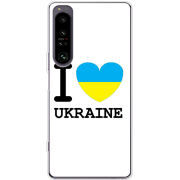 Чохол BoxFace Sony Xperia 1 IV I love Ukraine