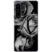 Чохол BoxFace Sony Xperia 1 IV Black and White Roses