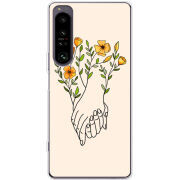 Чохол BoxFace Sony Xperia 1 IV Flower Hands