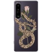 Прозорий чохол BoxFace Sony Xperia 1 IV Glamor Snake