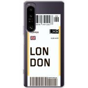 Прозорий чохол BoxFace Sony Xperia 1 IV Ticket London