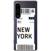 Прозорий чохол BoxFace Sony Xperia 1 IV Ticket New York