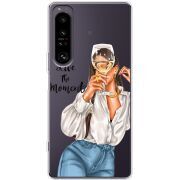 Прозорий чохол BoxFace Sony Xperia 1 IV Live The Moment