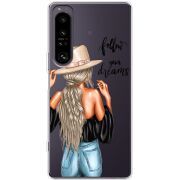 Прозорий чохол BoxFace Sony Xperia 1 IV Follow Your Dreams