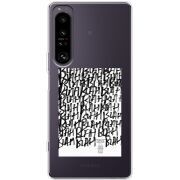 Прозорий чохол BoxFace Sony Xperia 1 IV Blah Blah