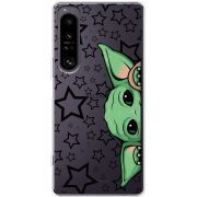 Прозорий чохол BoxFace Sony Xperia 1 IV Baby Yoda