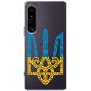 Прозорий чохол BoxFace Sony Xperia 1 IV Gold Trident