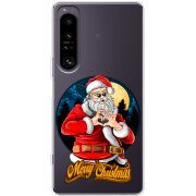 Прозорий чохол BoxFace Sony Xperia 1 IV Cool Santa
