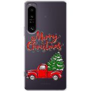 Прозорий чохол BoxFace Sony Xperia 1 IV Holiday Car