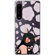 Прозорий чохол BoxFace Sony Xperia 1 IV Meow