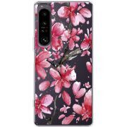 Прозорий чохол BoxFace Sony Xperia 1 IV Pink Magnolia