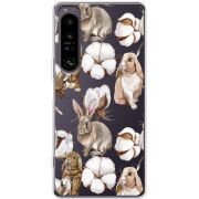 Прозорий чохол BoxFace Sony Xperia 1 IV Cotton and Rabbits