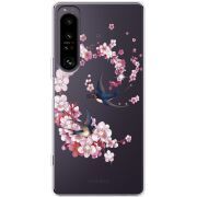 Чохол зі стразами Sony Xperia 1 IV Swallows and Bloom