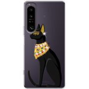 Чохол зі стразами Sony Xperia 1 IV Egipet Cat