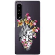 Чохол зі стразами Sony Xperia 1 IV Heart