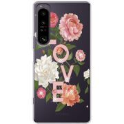 Чохол зі стразами Sony Xperia 1 IV Love