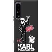 Чорний чохол BoxFace Sony Xperia 1 IV For Karl