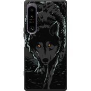 Чорний чохол BoxFace Sony Xperia 1 IV Wolf