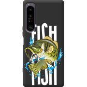 Чорний чохол BoxFace Sony Xperia 1 IV Fish