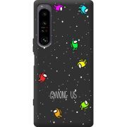 Чорний чохол BoxFace Sony Xperia 1 IV Among Us Invisible