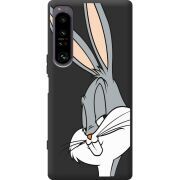Чорний чохол BoxFace Sony Xperia 1 IV Lucky Rabbit
