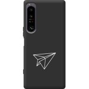 Чорний чохол BoxFace Sony Xperia 1 IV Paper Plane