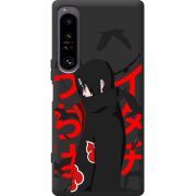 Чорний чохол BoxFace Sony Xperia 1 IV Учиха Итачи