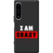 Чорний чохол BoxFace Sony Xperia 1 IV I'm Crazy