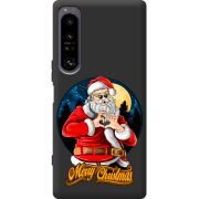 Чорний чохол BoxFace Sony Xperia 1 IV Cool Santa