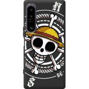 Чорний чохол BoxFace Sony Xperia 1 IV One Piece Компас