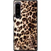 Чорний чохол BoxFace Sony Xperia 1 IV Леопардовий