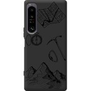 Чорний чохол BoxFace Sony Xperia 1 IV Mountains