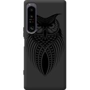 Чорний чохол BoxFace Sony Xperia 1 IV Owl