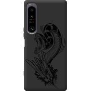 Чорний чохол BoxFace Sony Xperia 1 IV Snake