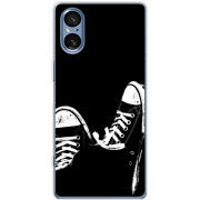 Чохол BoxFace Sony Xperia 5 V Black Sneakers